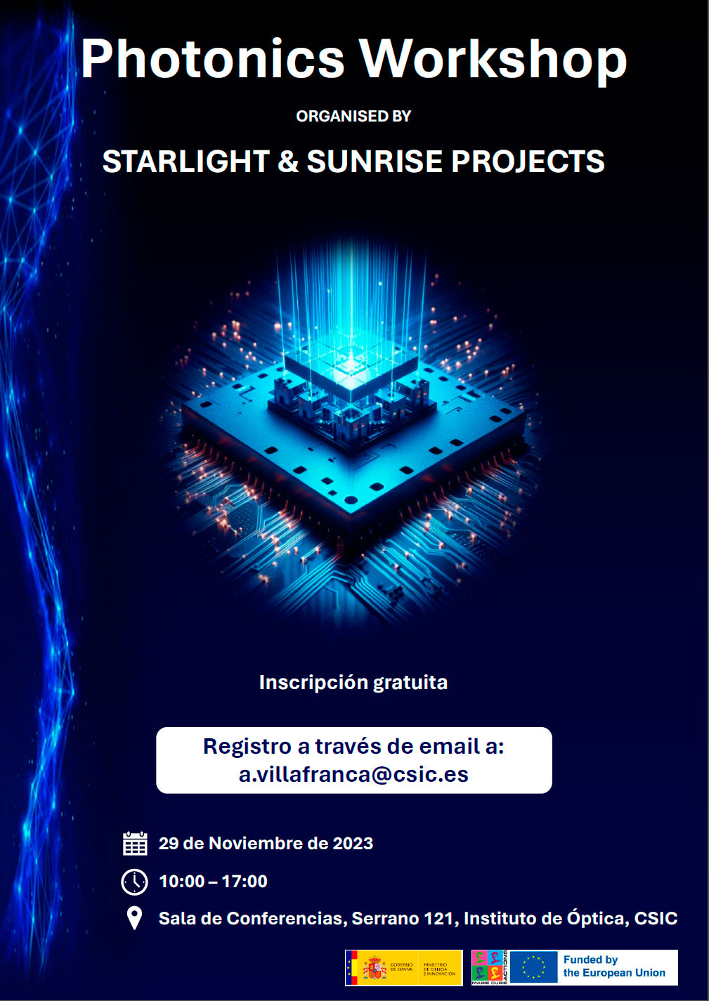 Workshop-Photonics-AVillafranca01 Photonics Workshop - Inscripción gratuita