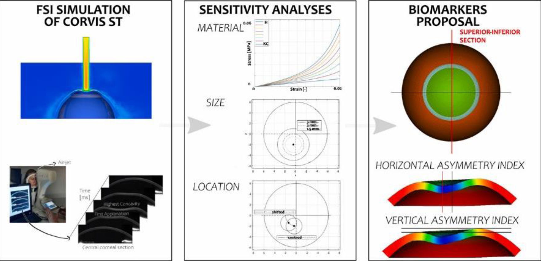 Imagen de simulaciones de exploración corneal