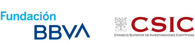 FundacionBBVA-CSIC Logo de la fundación BBVA junto con el logo del CSIC