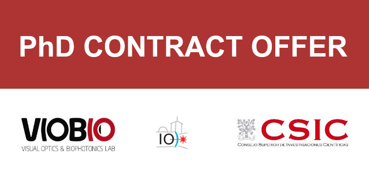 Predoctoral contract offer at the Laboratory of Visual Optics and Biophotonics