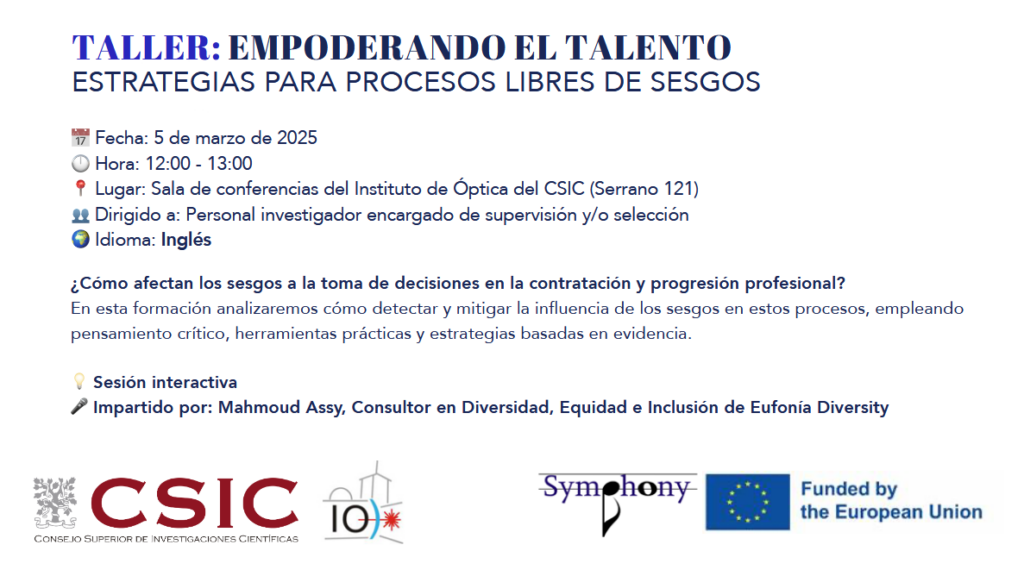Captura de pantalla 2025-03-05 100135 Empoderando el talento: 5 de marzo de 12 a 13h. Sala de conferencias del CFMAC. Idioma inglés